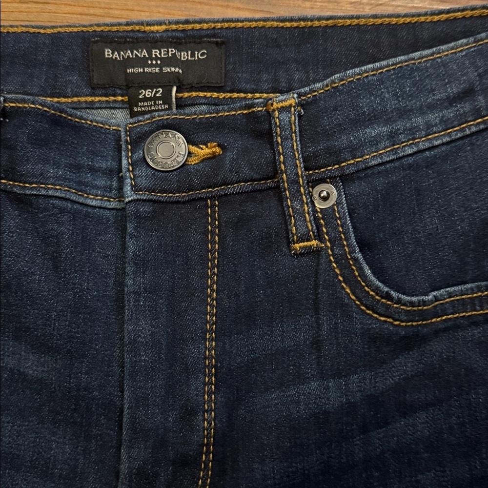 Banana Republic High Rise Skinny 26 / 2